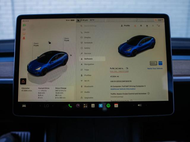 2022 Tesla Model 3 Performance Dual Motor All-Wheel Drive