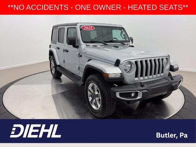 2022 Jeep Wrangler Unlimited Sahara 4x4 2022 Jeep Wrangler Unlimited Sahara 4x4