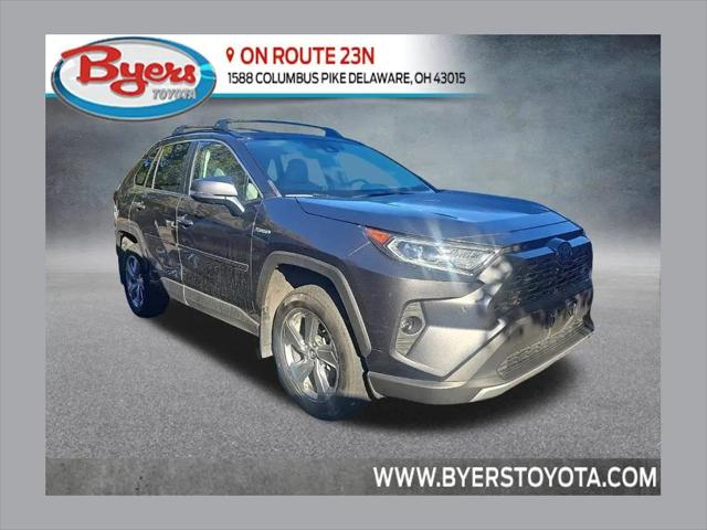 2020 Toyota RAV4 Hybrid Limited for sale in Delaware, OH