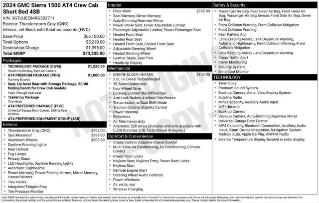 2024 GMC Sierra 1500 4WD Crew Cab Short Box AT4 for sale in Wheat Ridge, CO