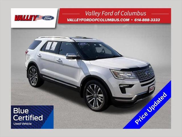 2018 Ford Explorer Platinum for sale near Columbus, OH