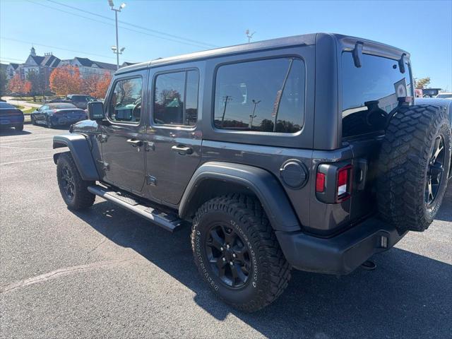 2021 Jeep Wrangler Unlimited Willys 4x4 2021 Jeep Wrangler Unlimited Willys 4x4