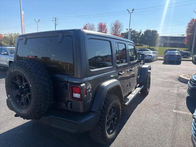 2021 Jeep Wrangler Unlimited Willys 4x4 2021 Jeep Wrangler Unlimited Willys 4x4