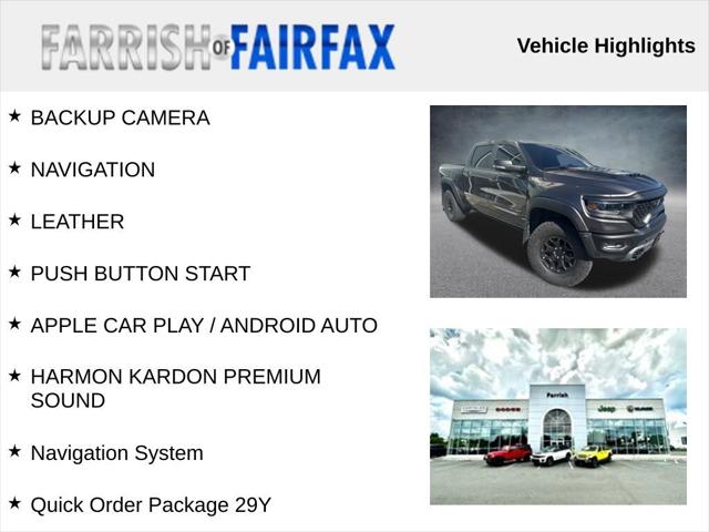 2021 RAM 1500 TRX Crew Cab 4x4 57 Box 2021 RAM 1500 TRX Crew Cab 4x4 57 Box