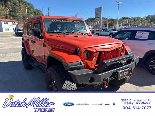 2018 Jeep Wrangler Unlimited Sahara 4x4 2018 Jeep Wrangler Unlimited Sahara 4x4