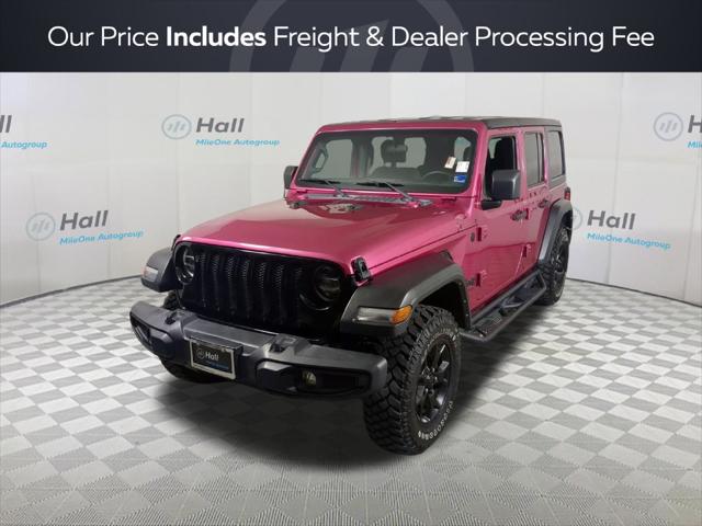 2022 Jeep Wrangler Unlimited Willys 4x4 2022 Jeep Wrangler Unlimited Willys 4x4