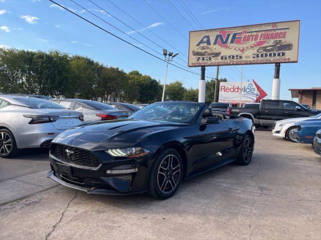 2020 Ford Mustang EcoBoost Premium Convertible for sale in Houston, TX
