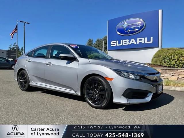 2017 Honda Civic LX for sale in Lynnwood, WA