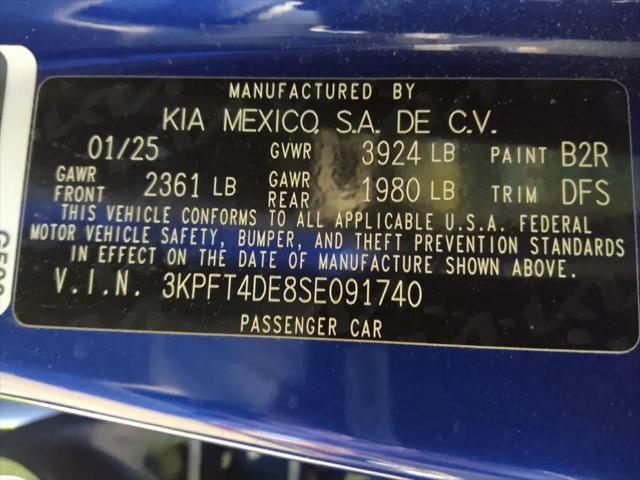 2025 Kia K4 LXS