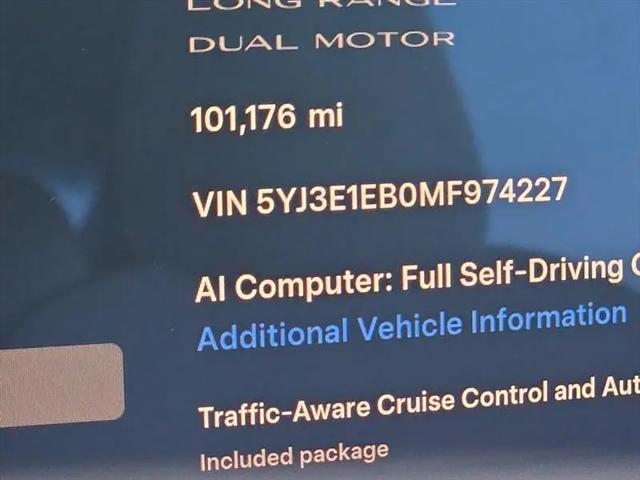 2021 Tesla Model 3 Long Range Dual Motor All-Wheel Drive