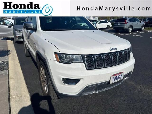 2017 Jeep Grand Cherokee Limited 4x4 for sale in Marysville, OH