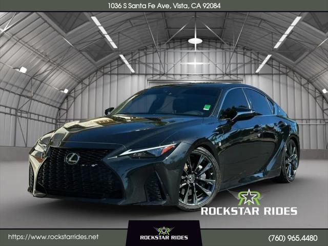 2021 Lexus IS 350 F SPORT for sale in Vista, CA
