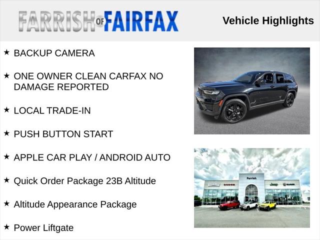2023 Jeep Grand Cherokee Altitude 4x4 2023 Jeep Grand Cherokee Altitude 4x4