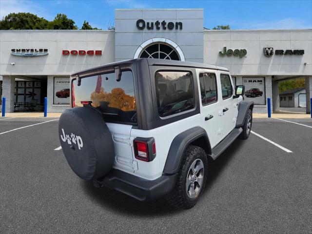 2018 Jeep Wrangler Unlimited Sport S 4x4 2018 Jeep Wrangler Unlimited Sport S 4x4