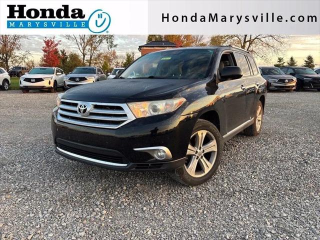 2013 Toyota Highlander Limited V6 for sale near Marysville, OH