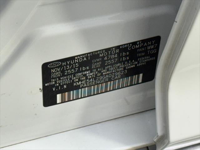 2016 Hyundai Sonata Plug-In Hybrid Limited