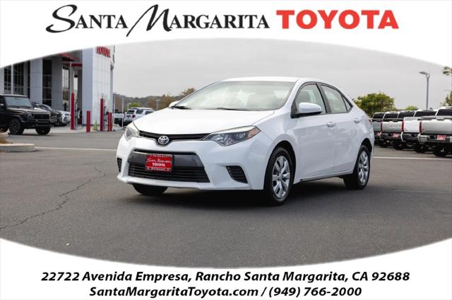 2016 Toyota Corolla LE for sale in Rancho Santa Margarita, CA