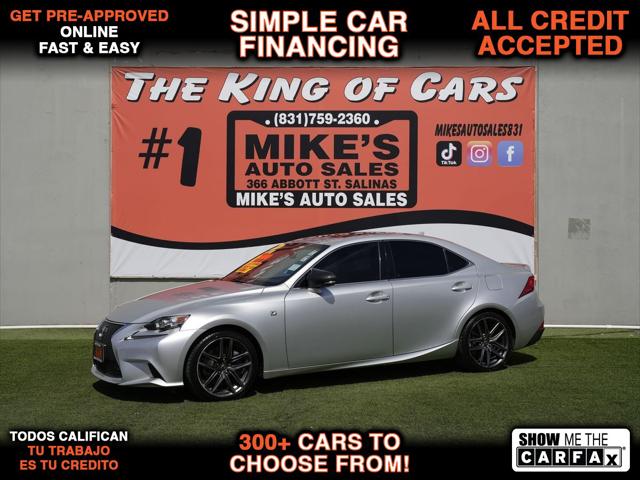 2016 Lexus IS 200t 4dr Sdn for sale in Salinas, CA