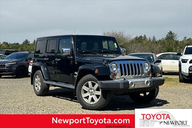 2012 Jeep Wrangler Unlimited Sahara for sale in Newport, OR