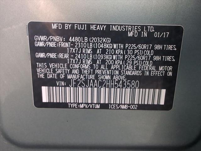 2017 Subaru Forester 2.5i