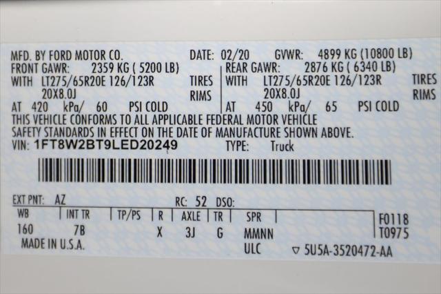 2020 Ford F-250 Platinum